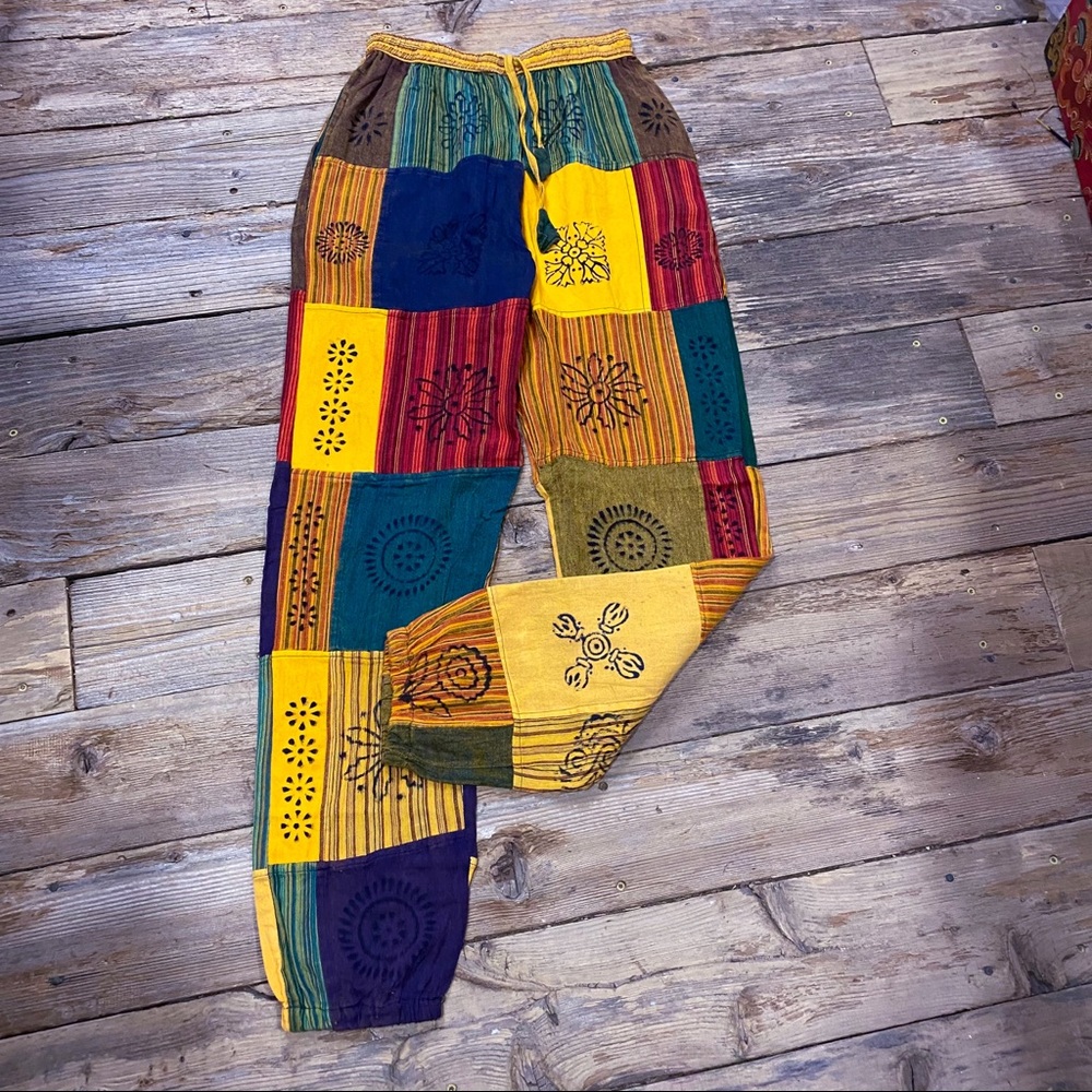 Hippie patchwork pants - Picture 4 of 11